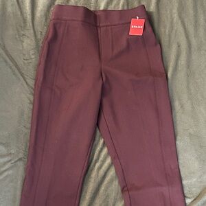 New Spanx Slim Straight Perfect Pants in Chianti